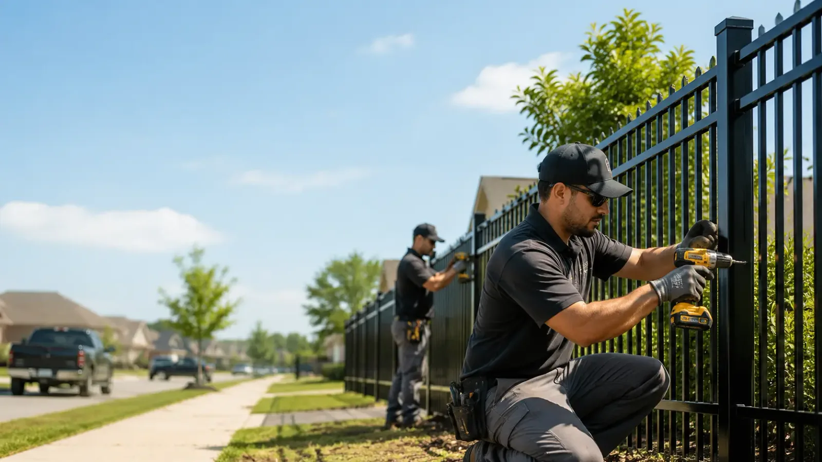 Metal Fence Installation in Midville, GA